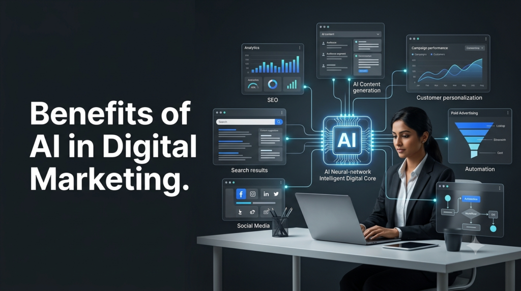 benefits of AI in digital marketing